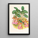 Cattleya schilleriana - Jean Jules Linden — oprawiony obraz na ścianie