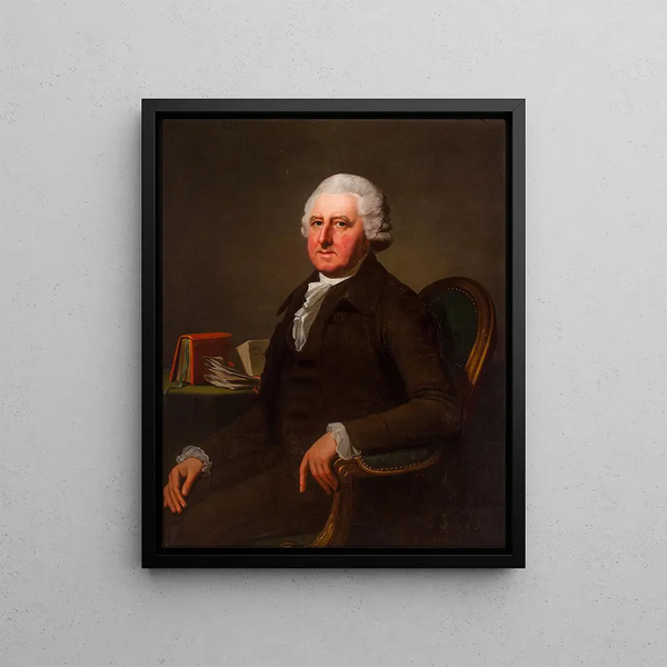 Jean Laurent Mosnier - A portrait of a gentleman.webp