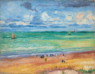 La Plage - Jean Misceslas Peské — widok dzieła