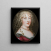 Françoise Athénaïs de Rochechououart 1641-1707 markiza de Montespan - Jean Petitot — oprawiony obraz na ścianie