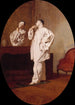 Le Mime Charles Deburau 1829-1873 w kostiumie Pierrota - Jean Pezous — widok dzieła