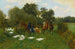 La promenade - Jean Richard Goubie — widok dzieła
