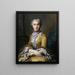 Portret Alphonsine Geneviève de Barjot de Roncthe, hrabina de Durfort - Jean Valade — oprawiony obraz na ścianie