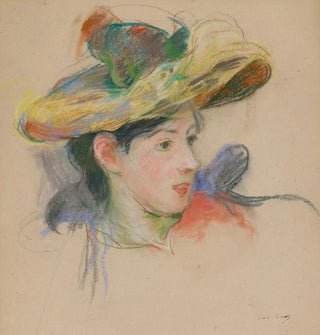 Jeanne Pontillon au chapeau - Berthe Morisot