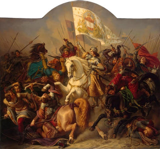 Jeanne d'Arc en bataille - Hermann Stilke