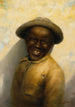 Uśmiechnięty chłopiec - Jefferson David Chalfant — widok dzieła