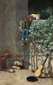 Przegląd ukradkiem - Jehan Georges Vibert — widok dzieła