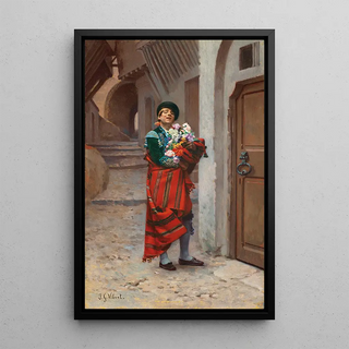 Jehan Georges Vibert - Spanish Bullfighter with Flowers.webp