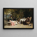 La Réprimande - Jehan Georges Vibert — oprawiony obraz na ścianie