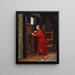 La Vue - Jehan Georges Vibert — oprawiony obraz na ścianie