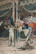 La foule adorant les toréadors - Jehan Georges Vibert — widok dzieła