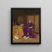 Gniew biskupa - Jehan Georges Vibert — oprawiony obraz na ścianie