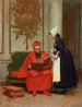 Twarda medycyna - Jehan Georges Vibert — widok dzieła