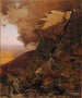 Jedno skała w Katskills - Jervis McEntee — widok dzieła