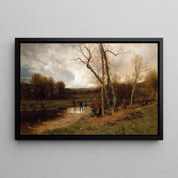Jervis McEntee - Saturday Afternoon.webp
