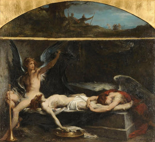 Jésus au tombeau - Henri Leopold Lévy
