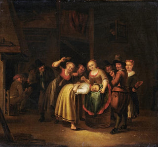Jeu de dés dans une auberge - Gerrit Lundens