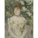 Młoda kobieta w sukni balowej - Berthe Morisot — aranżacja we wnętrzu