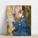 Reprodukcja obrazu Młoda dziewczyna pisząca - Berthe Morisot