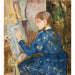 Reprodukcja obrazu Młoda dziewczyna pisząca - Berthe Morisot