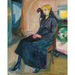 Reprodukcja obrazu Młoda kobieta siedząca - Edvard Munch