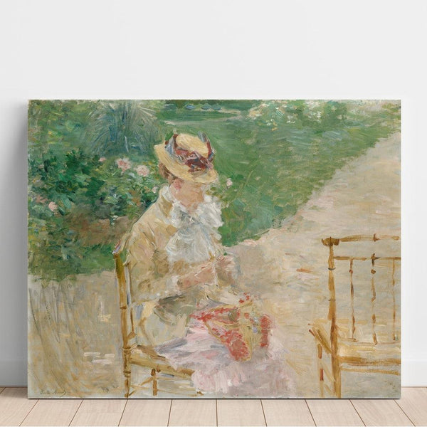 Reprodukcja obrazu Młoda kobieta w swetrze - Berthe Morisot