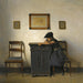 Młoda kobieta w wnętrzu - Peter Ilsted — widok dzieła