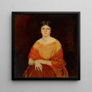 Jeune femme en jaune - Charles Webster Hawthorne