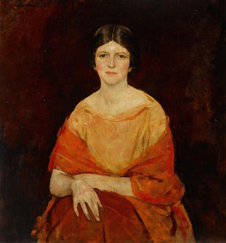 Jeune femme en jaune - Charles Webster Hawthorne