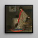 Młoda kobieta w kimono - Alfred Henry Maurer — oprawiony obraz na ścianie