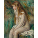Reprodukcja obrazu Młoda dziewczyna w kąpieli - Pierre-Auguste Renoir