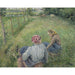 Reprodukcja obrazu Młode wieśniaczki odpoczywające na polach w pobliżu Pontoise - Camille Pissarro
