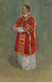 Figury duchownego - Joža Uprka — widok dzieła