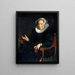 Portret Christiny Wtewael Van Halen - Joachim Wtewael — oprawiony obraz na ścianie