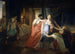 Proculeius powstrzymujący Kleopatrę przed samookaleczeniem - Joannes Echarius Carolus Alberti — widok dzieła
