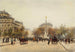 La Place du Châtelet, Paryż - Joaquín Mir — widok dzieła