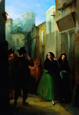 Joaqun Domnguez Bcquer - Rendezvous in the Street.webp