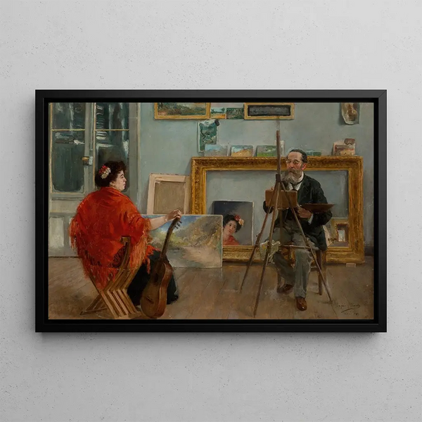 Joaqun Gonzlez Ibaseta - In the artists studio.webp