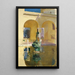 Staw Charles V Alcazar Sewilla - Joaquín Sorolla — oprawiony obraz na ścianie