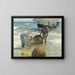 Rybacy walencjańscy - Joaquín Sorolla — oprawiony obraz na ścianie