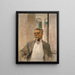 Portret Charlesa M. Kurtza, dyrektora założyciela Albright Art Gallery 1905-1909 - Joaquín Sorolla — oprawiony obraz na ścianie