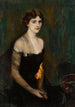 Portret pani Orville E Babcock - Joaquín Sorolla — widok dzieła