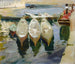 Port w Guetaria - Joaquín Sorolla — widok dzieła