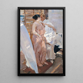 Joaqun Sorolla - The Pink Robe After the Bath.webp