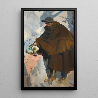 Joaqun Sorolla - Viejo Castellano Sirvindose Vino The Old Man Of Castille.webp