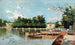 Widok na nabrzeże w parku Retiro, Madryt - Joaquín Sorolla — widok dzieła