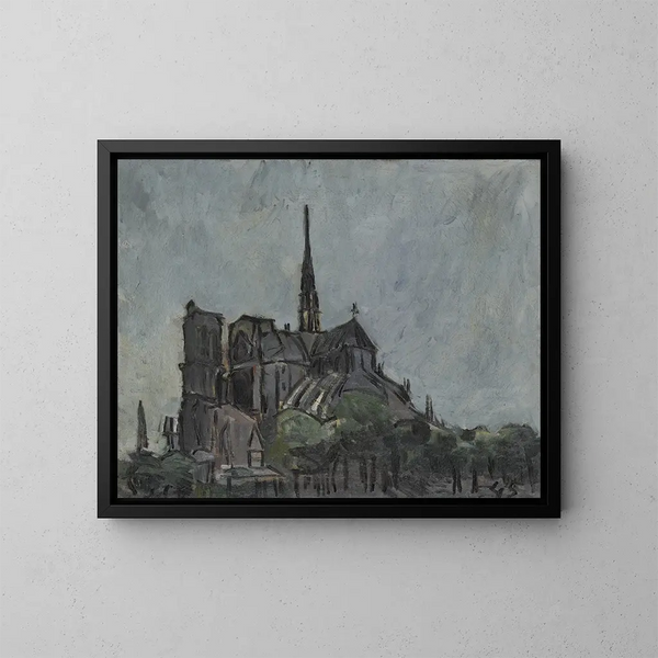 Notre-Dame - Joaquín Torres-García — oprawiony obraz na ścianie