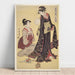 Reprodukcja obrazu Jôbon no zu - Obraz klasy wyższej - Kitagawa Utamaro