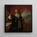 Johan de Liefde z około 1619-73, wiceadmirał - Bartholomeus van der Helst — oprawiony obraz na ścianie