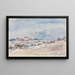 Bercy - Johan Barthold Jongkind — oprawiony obraz na ścianie